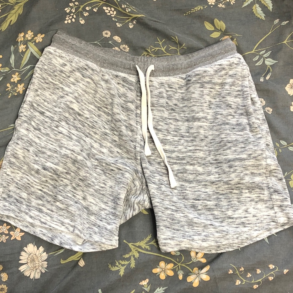Chubbies Authentic AF 7” Terrycloth Drawstring Shorts Heather Grey Size Small